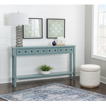 Teal deals entryway table